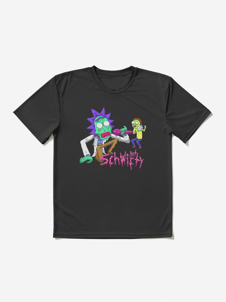 Alternate view of rick and morty get schwifty Active T-Shirt