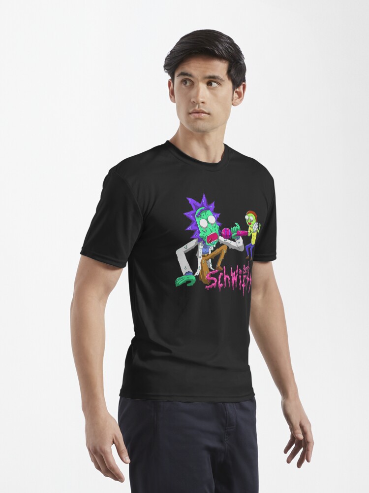 Alternate view of rick and morty get schwifty Active T-Shirt