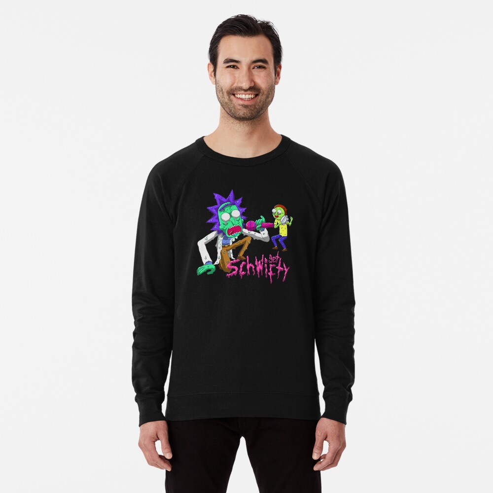 rick and morty get schwifty Lightweight Sweatshirt
