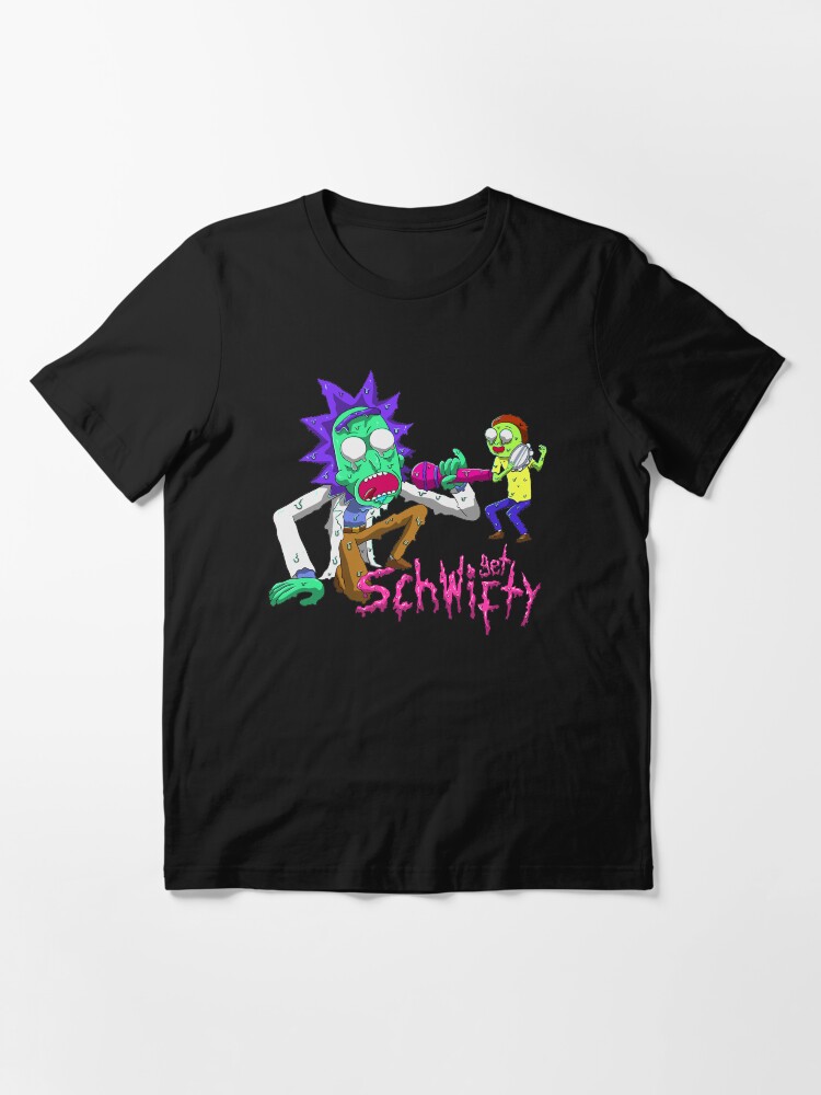 Alternate view of rick and morty get schwifty Essential T-Shirt