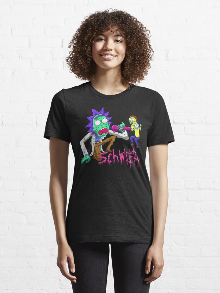 Alternate view of rick and morty get schwifty Essential T-Shirt