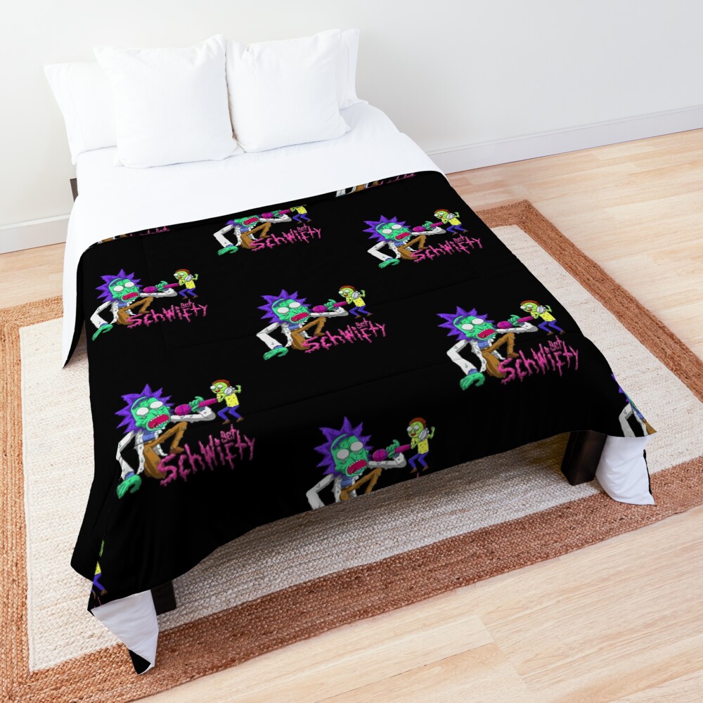 rick and morty get schwifty Comforter