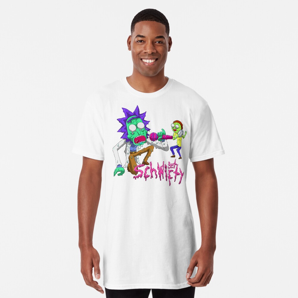 rick and morty get schwifty Long T-Shirt