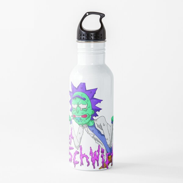 rick and morty get schwifty Water Bottle