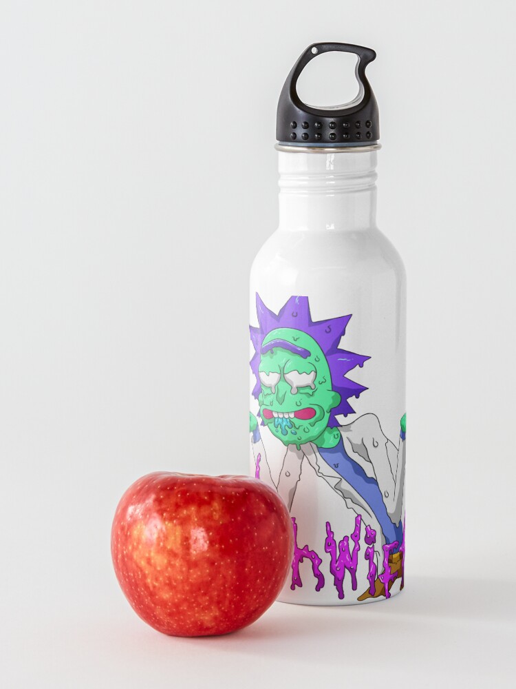 Alternate view of rick and morty get schwifty Water Bottle