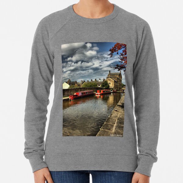 Canal Barges Lightweight Sweatshirt