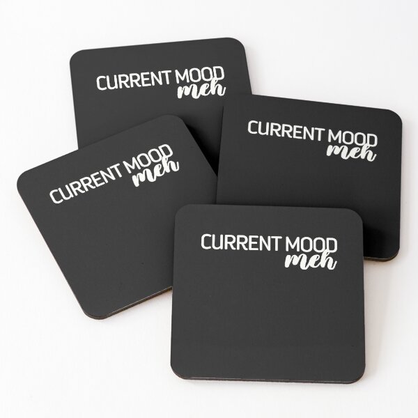 Item preview, Current Mood Meh, Funny Sarcastic Gift, Mood gift, Women Gifts, Men Gift designed and sold by 96design.