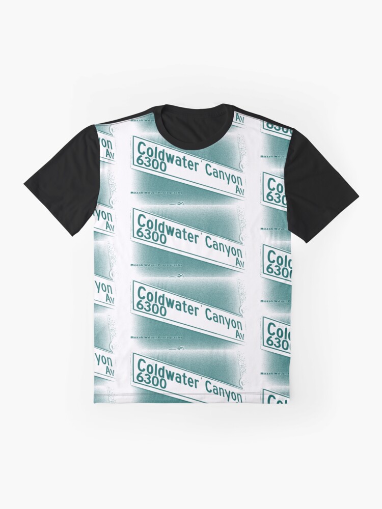 Alternate view of Coldwater Canyon Avenue, SFV, Los Angeles WATERY by Mistah Wilson Graphic T-Shirt