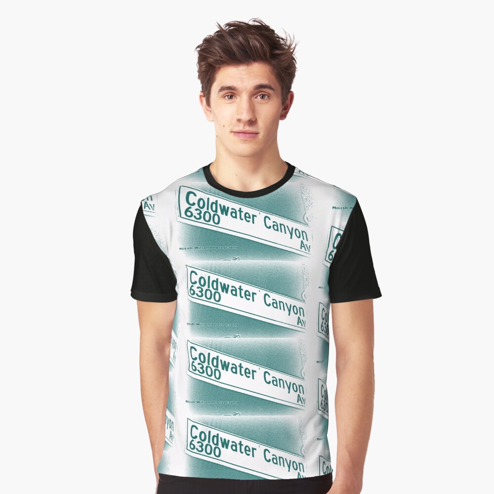 Coldwater Canyon Avenue, SFV, Los Angeles WATERY by Mistah Wilson Graphic T-Shirt