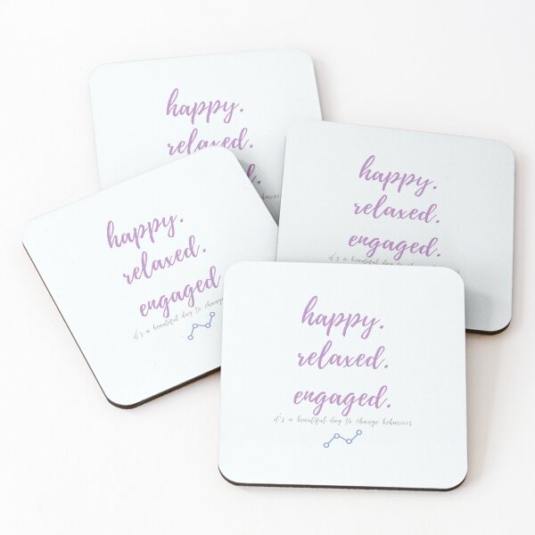 Item preview, Happy Relaxed Engaged designed and sold by bcbayay designs.