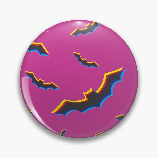 Item preview, CMYK Hot Pink Bats designed and sold by ymcfly.
