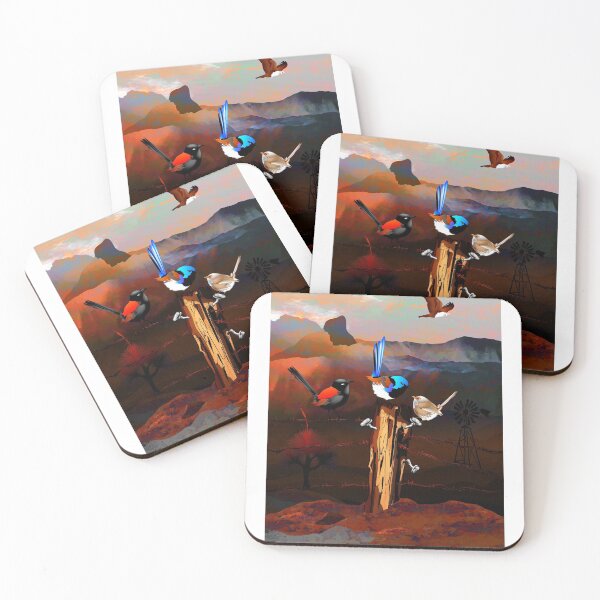 Item preview, The Red GrassTree Wrens designed and sold by Graham Colton.