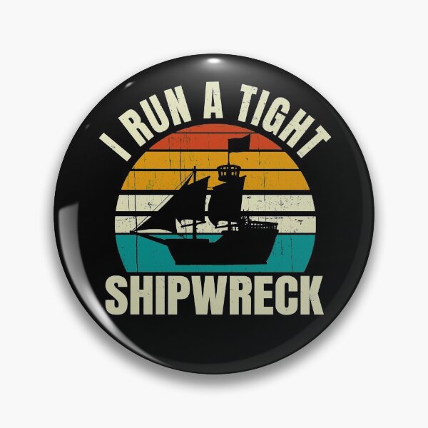Item preview, I Run A Tight Shipwreck Vintage Sunset designed and sold by uFit.