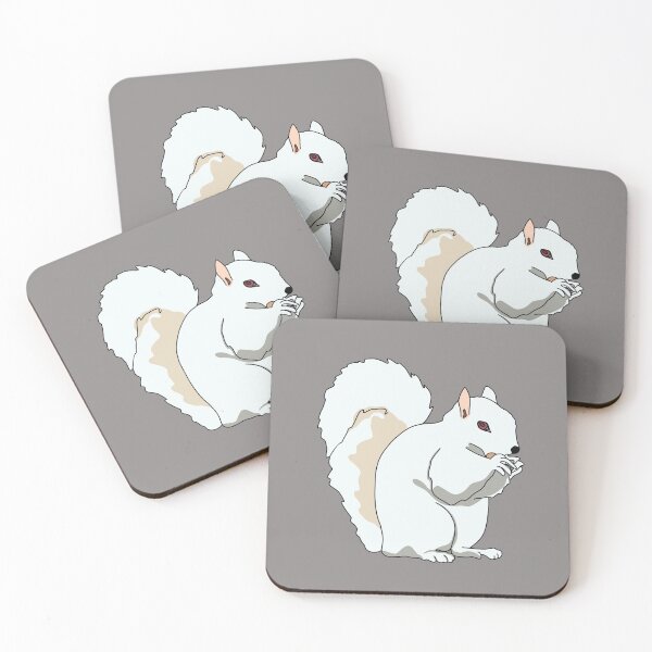 Item preview, Lucky the albino squirrel designed and sold by artbyjami.