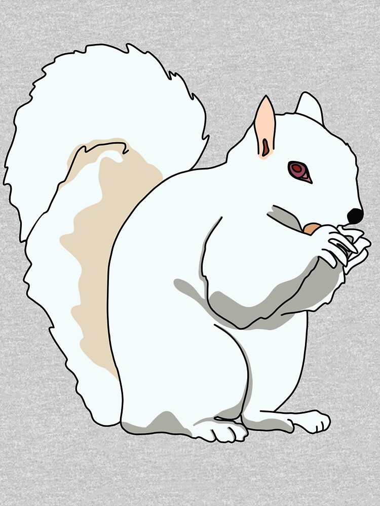 "Lucky the albino squirrel" Tshirt for Sale by artbyjami Redbubble