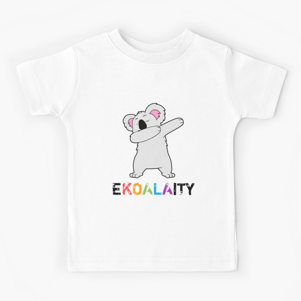 Dabbing Koala Bear Gay Lesbian Pride Ekoalaity Lbgtq Kids T Shirt By Ican2step Redbubble - pride cheeks lesbian roblox