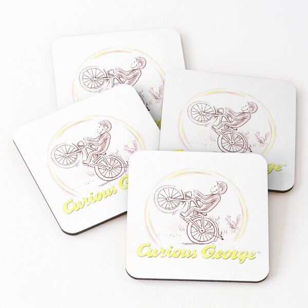 Item preview, Curious George on Bicycle designed and sold by mydesigns15.