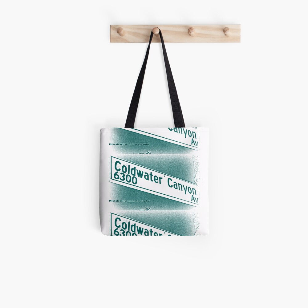 Coldwater Canyon Avenue, SFV, Los Angeles WATERY by Mistah Wilson Tote Bag