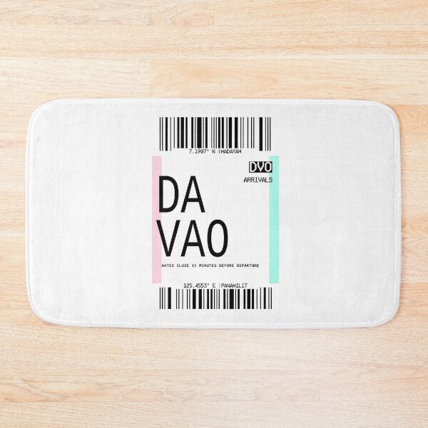 Item preview, DAVAO PLANE TICKET PHONE CASE FILIPINO designed and sold by aydapadi.