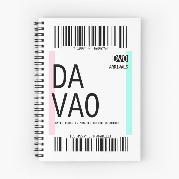 Item preview, DAVAO PLANE TICKET PHONE CASE FILIPINO designed and sold by aydapadi.