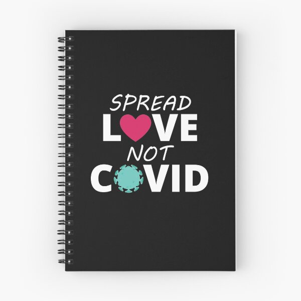 Artikelvorschau, Verbreiten Sie Liebe nicht Covid entworfen und verkauft von InsideOutside.