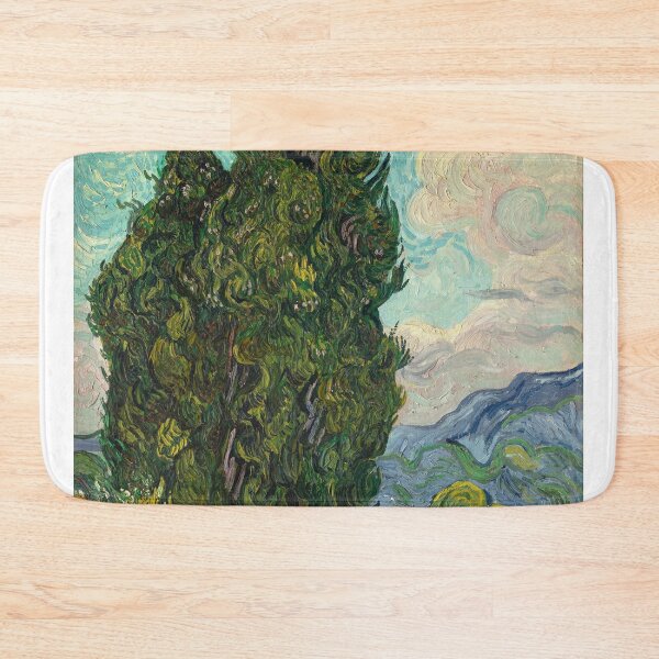 Item preview, Cypresses by van Gogh designed and sold by artimaeus.