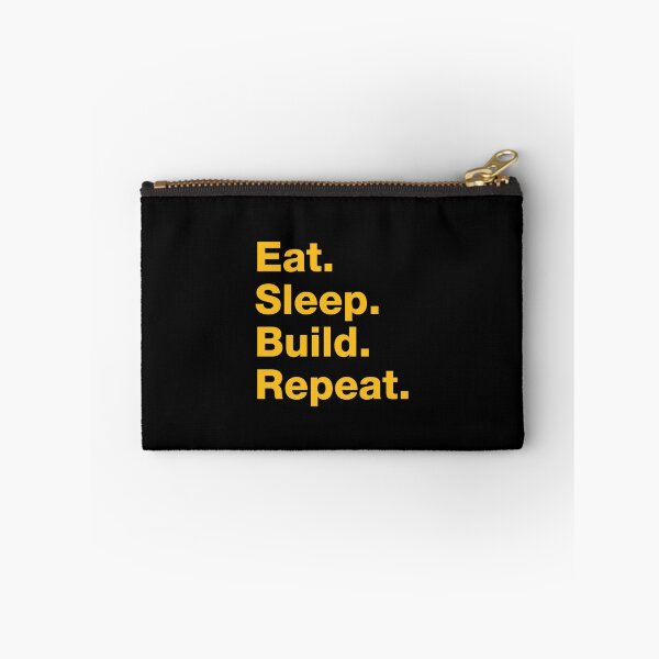 Item preview, Eat. Sleep. Build. Repeat. designed and sold by squidgun.
