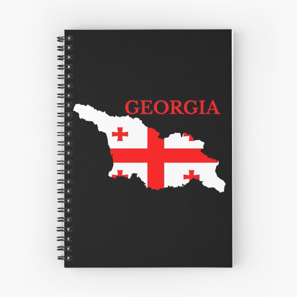 Item preview, Georgia Country Map Flag designed and sold by marosharaf.