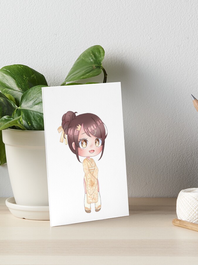 Bunny Yamasaki - gacha edit Art Board Print for Sale by BambooBanana