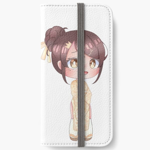 Cute Anime Girl - Gacha Edit iPhone Wallet for Sale by BambooBanana