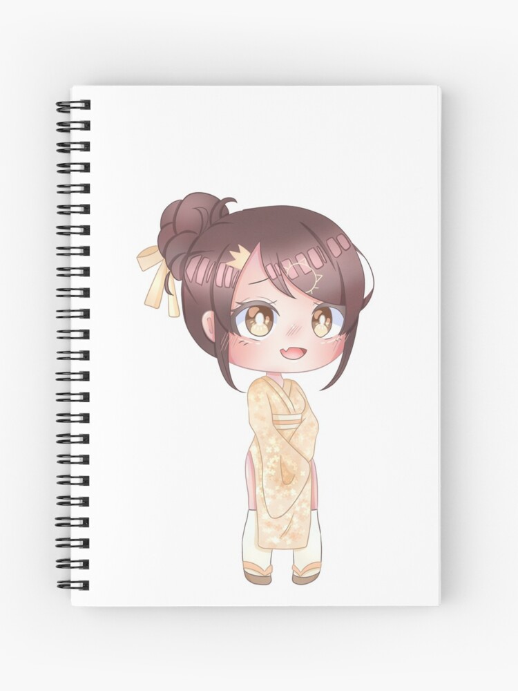 Eirian - gacha edit Spiral Notebook for Sale by BambooBanana