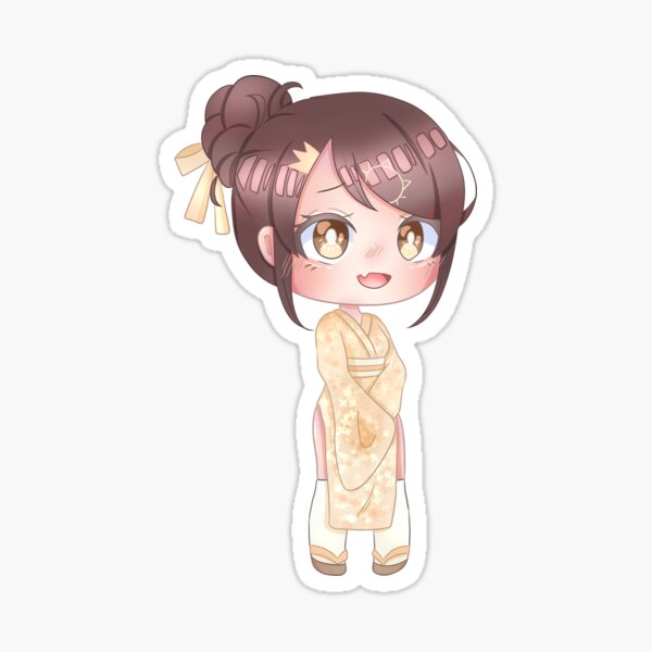 こ ん ば ん わ - Gacha Modifier Sticker