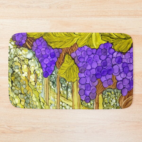 Item preview, Vineyard with Purple Grapes designed and sold by Vera Worthington.