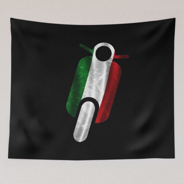 Item preview, Italy Vintage Retro Oldschool Scooter designed and sold by 2blackcherries.