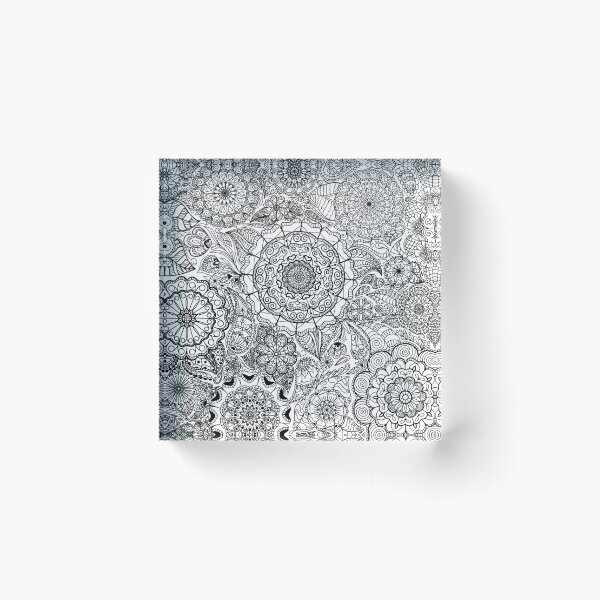 Item preview, Full Floral Mandala Henna Page designed and sold by coraleed12321.