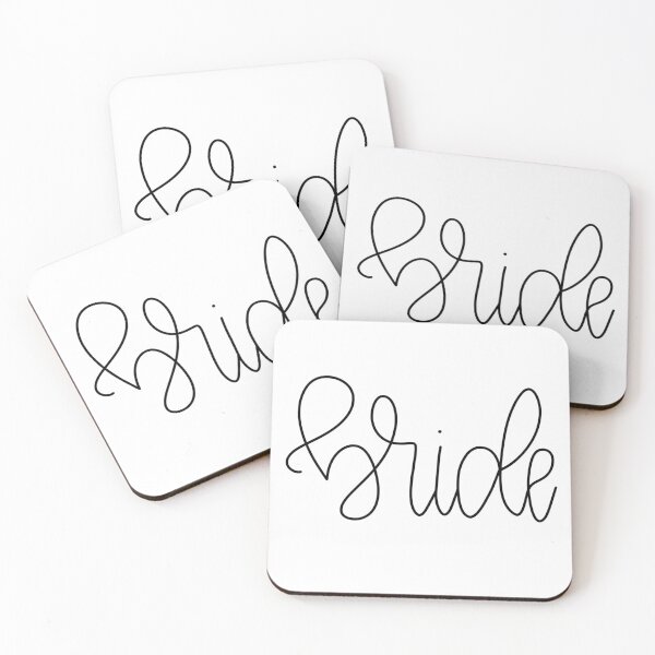 Item preview, Monoline Bride Lettered Gift for the Bride to Be designed and sold by eaprice19.