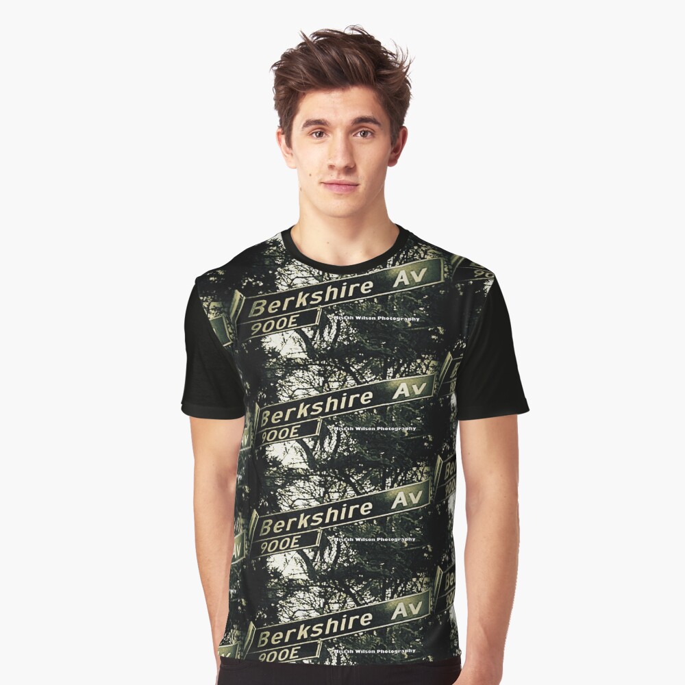 Berkshire Avenue, La Cañada Flintridge, CA by Mistah Wilson Graphic T-Shirt