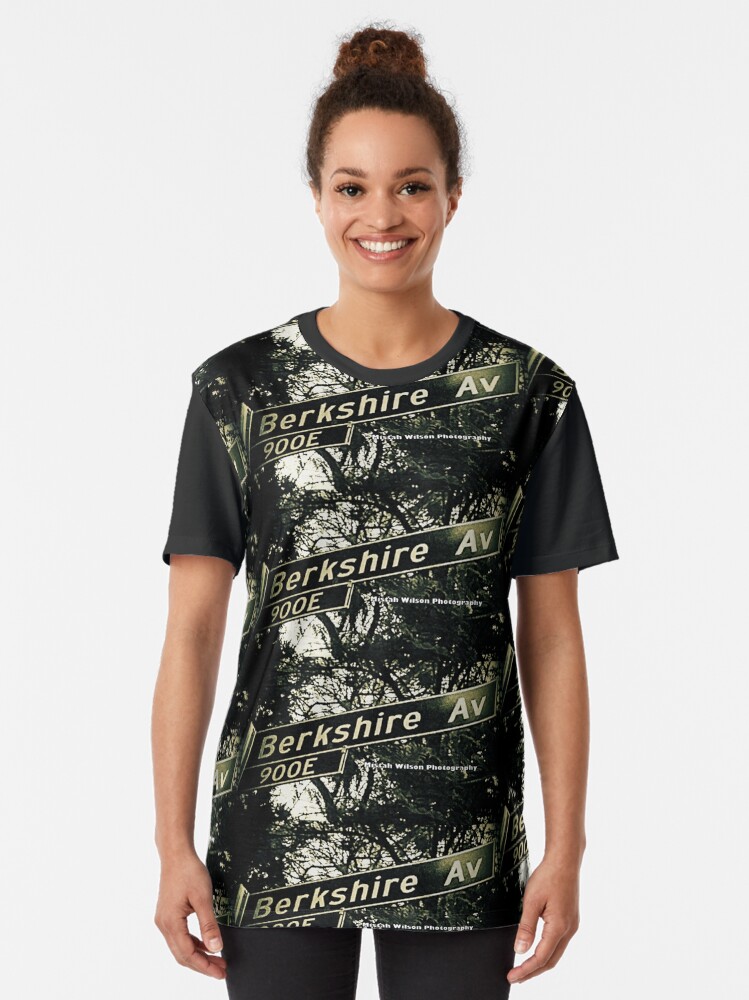 Alternate view of Berkshire Avenue, La Cañada Flintridge, CA by Mistah Wilson Graphic T-Shirt