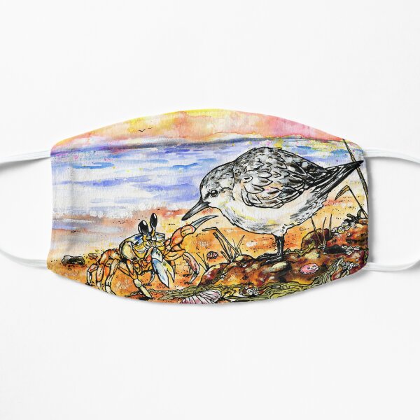 Sanderling and Ghost Crab Mask