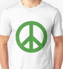 Peace - green. Unisex T-Shirt