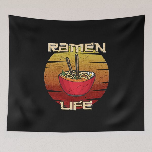 Item preview, Ramen Life Noodles Bowl Vintage Japanese Food Lover Gift Kawaii  designed and sold by alenaz.