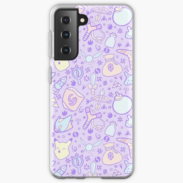 Zelda Doodlez (Purple Pastel ver.) Samsung Galaxy Flexible Hülle