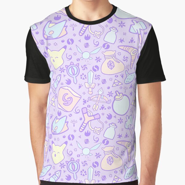 Zelda Doodlez (Purple Pastel ver.) Graphic T-Shirt