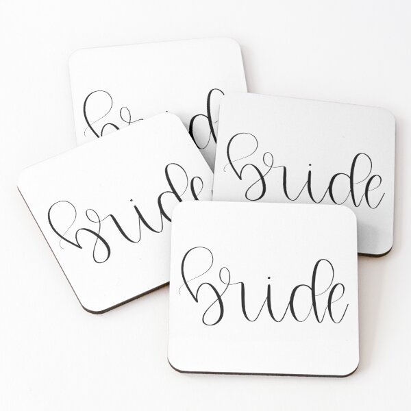 Item preview, Script Bride Lettered Gift for the Bride to Be designed and sold by eaprice19.