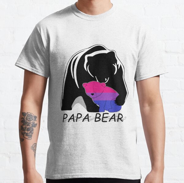Papa bear T Shirt Vintage Daddy Wildling Father's Day Dad Men Cotton T –  UltimateShirtsStore