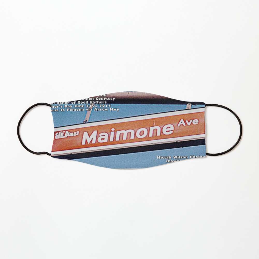 Maimone Avenue, San Dimas, CA by Mistah Wilson Mask