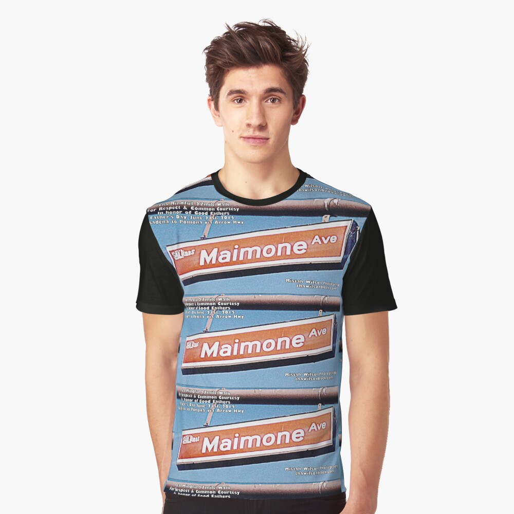 Maimone Avenue, San Dimas, CA by Mistah Wilson Graphic T-Shirt
