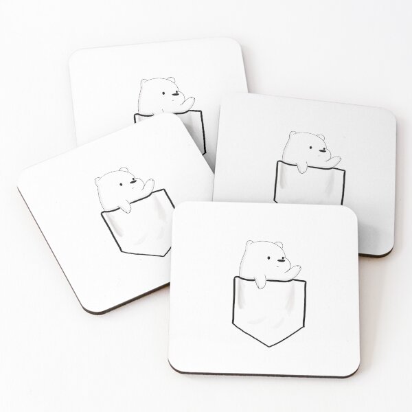 Item preview, pocket ice bear designed and sold by christinezang01.
