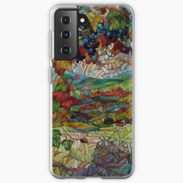 the vineyard Samsung Galaxy Soft Case