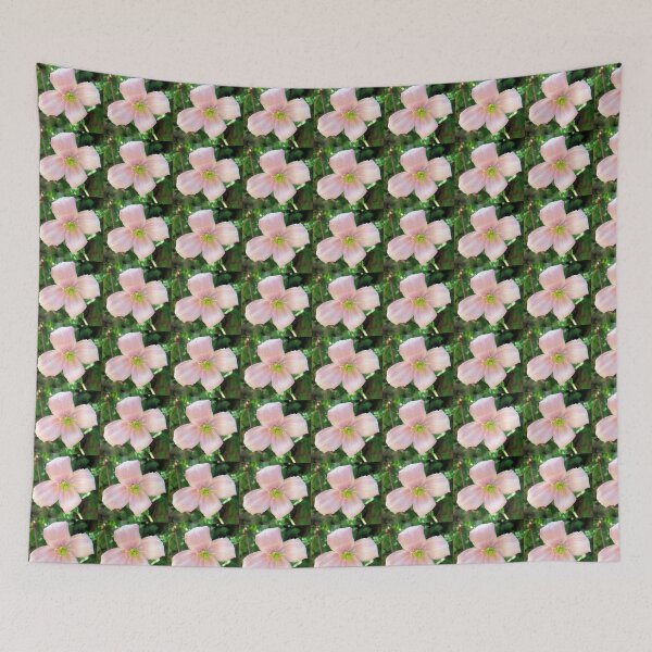 Item preview, pink clematis flower designed and sold by KathleenDawson.